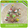 Cute Christmas Cake Shaped Eraser,Newest box package eraser puzzled